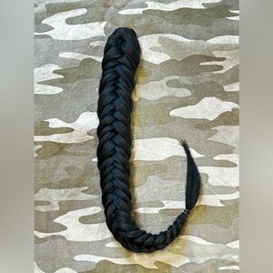 Clip-In Fishtail Braid Festival Braid Viking Boho Braid Hair Extensions